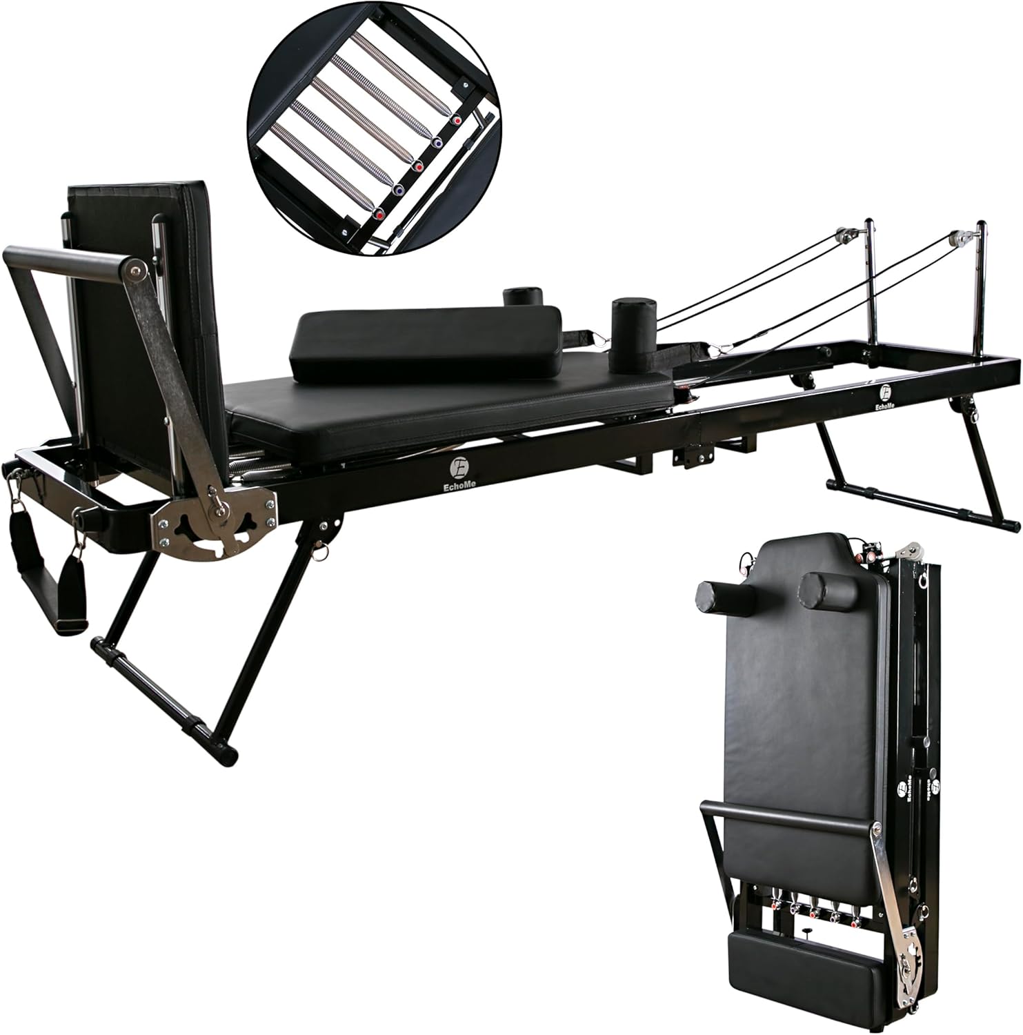 Updated Longer Size Pilates Reformer with Alloy Springs F2753