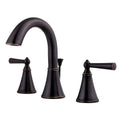 Tuscan Bronze 8 in. Widespread 2-Handle Bathroom Faucet E460