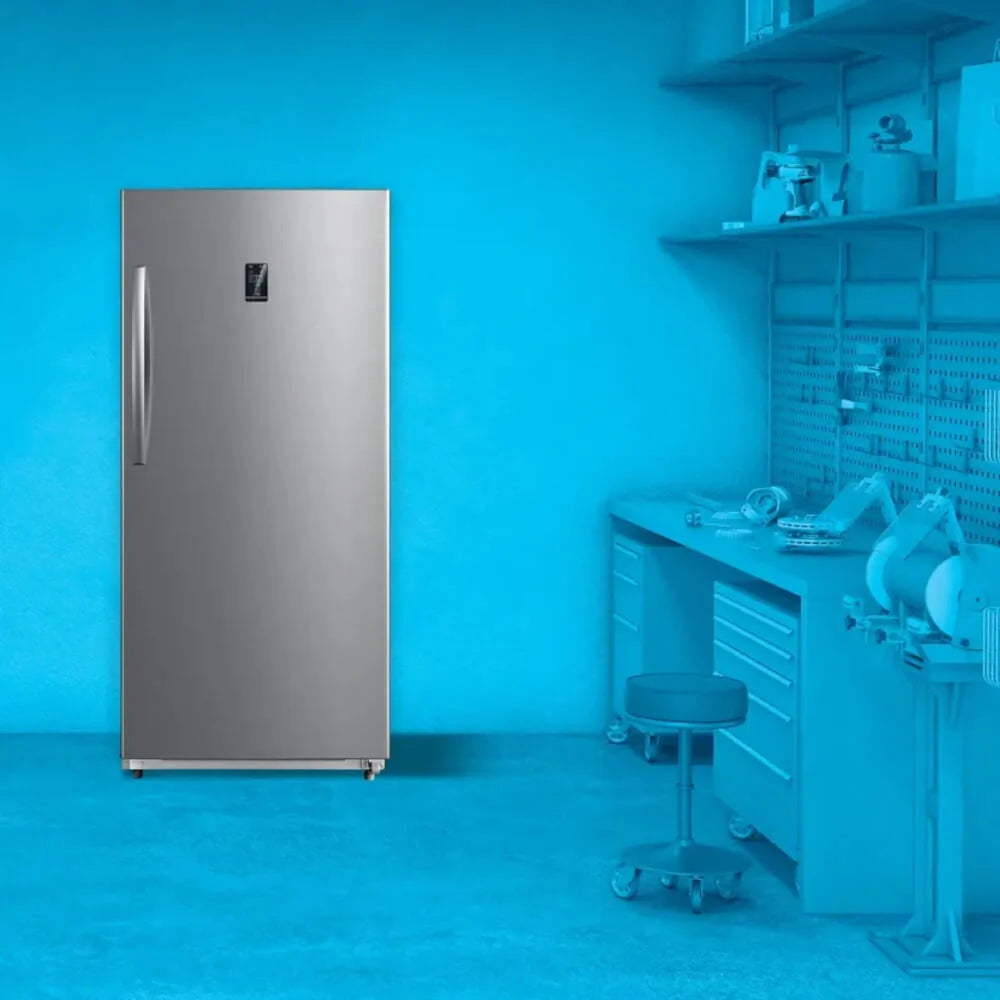 21 Cu. Ft. Stainless Steel Upright Freezer L45942
