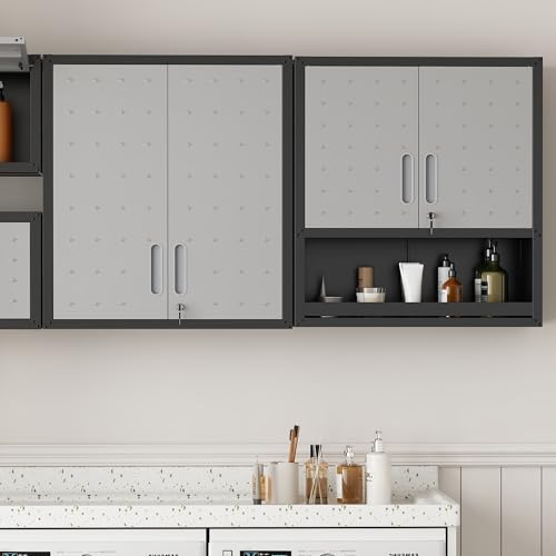 Metal 4 Drawer Rolling Tool Storage Cabinet with Locking Doors N298417