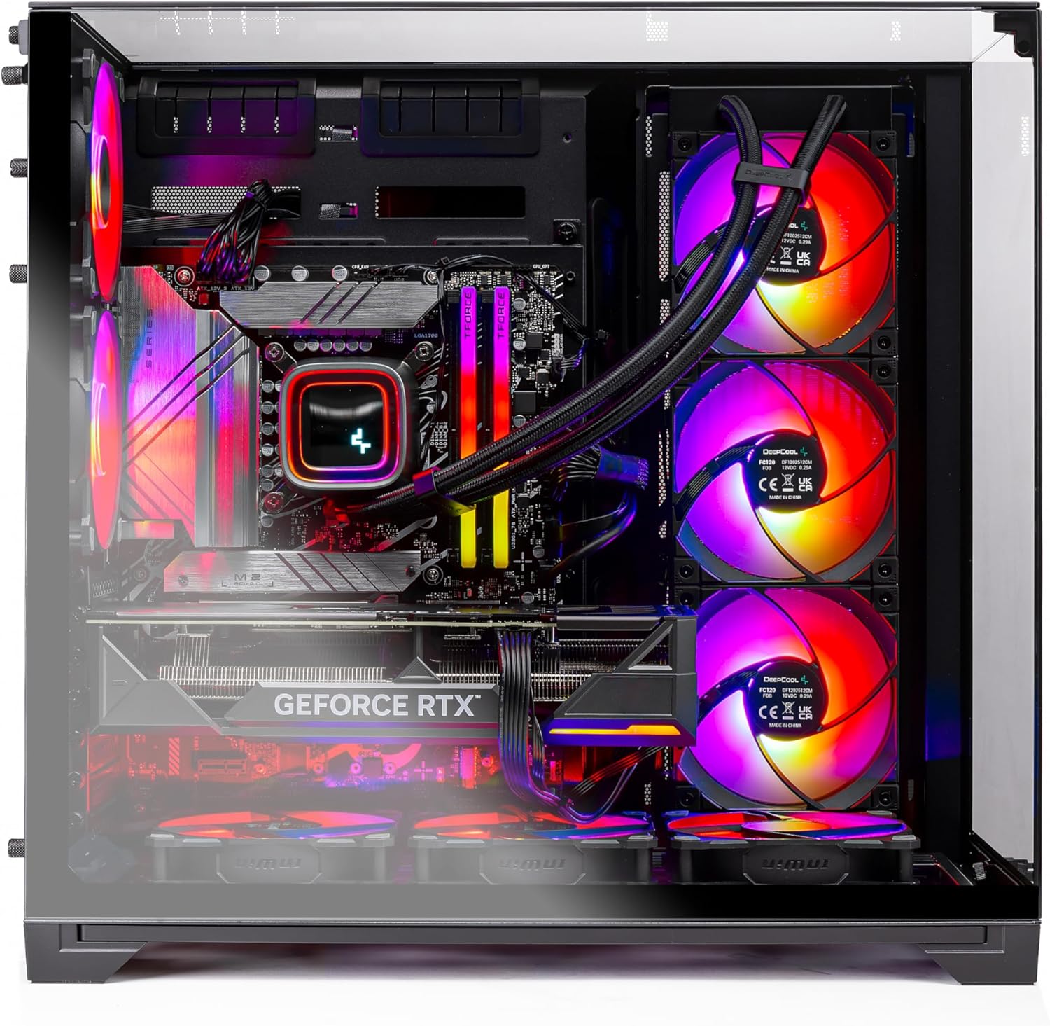 Ryzen 7 7700X RTX 4070 Ti Super 16GB 1TB Gen4 SSD 32GB DDR5 RAM 750W Gold PSU Gaming PC L950