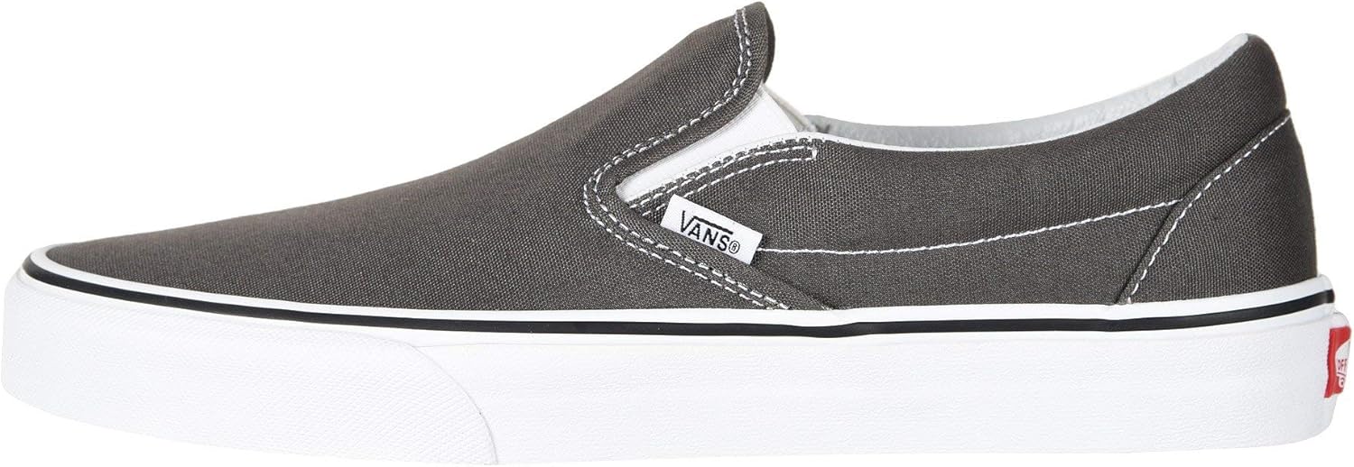 Classic Slip-On Core, Charcoal/White, Size 9 C665269