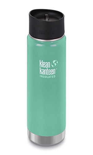 Wide Double Wall Vacuum Insulated Stainless Steel Coffee Mug with Leak Proof Café Cap F3327