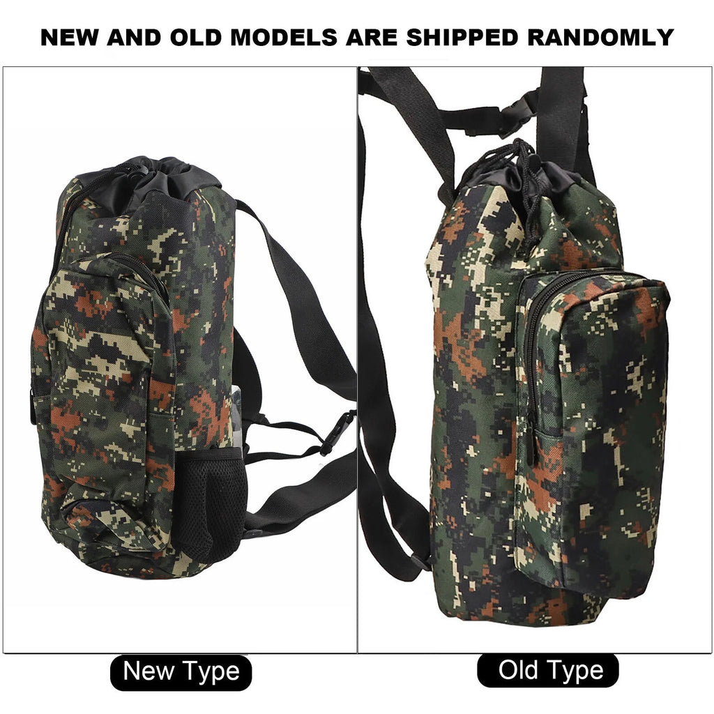Army Green 2L Oxygen Cylinder Backpack F8057