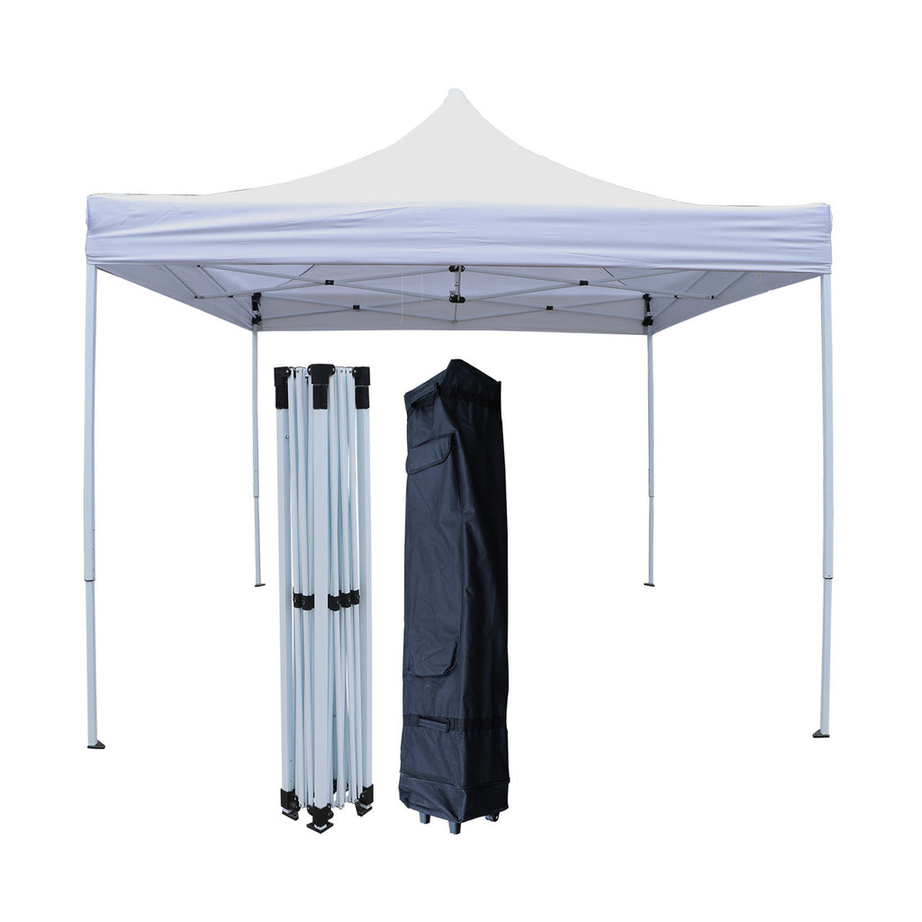 White 10x10 Ft Heavy Duty Canopy Tent L93150