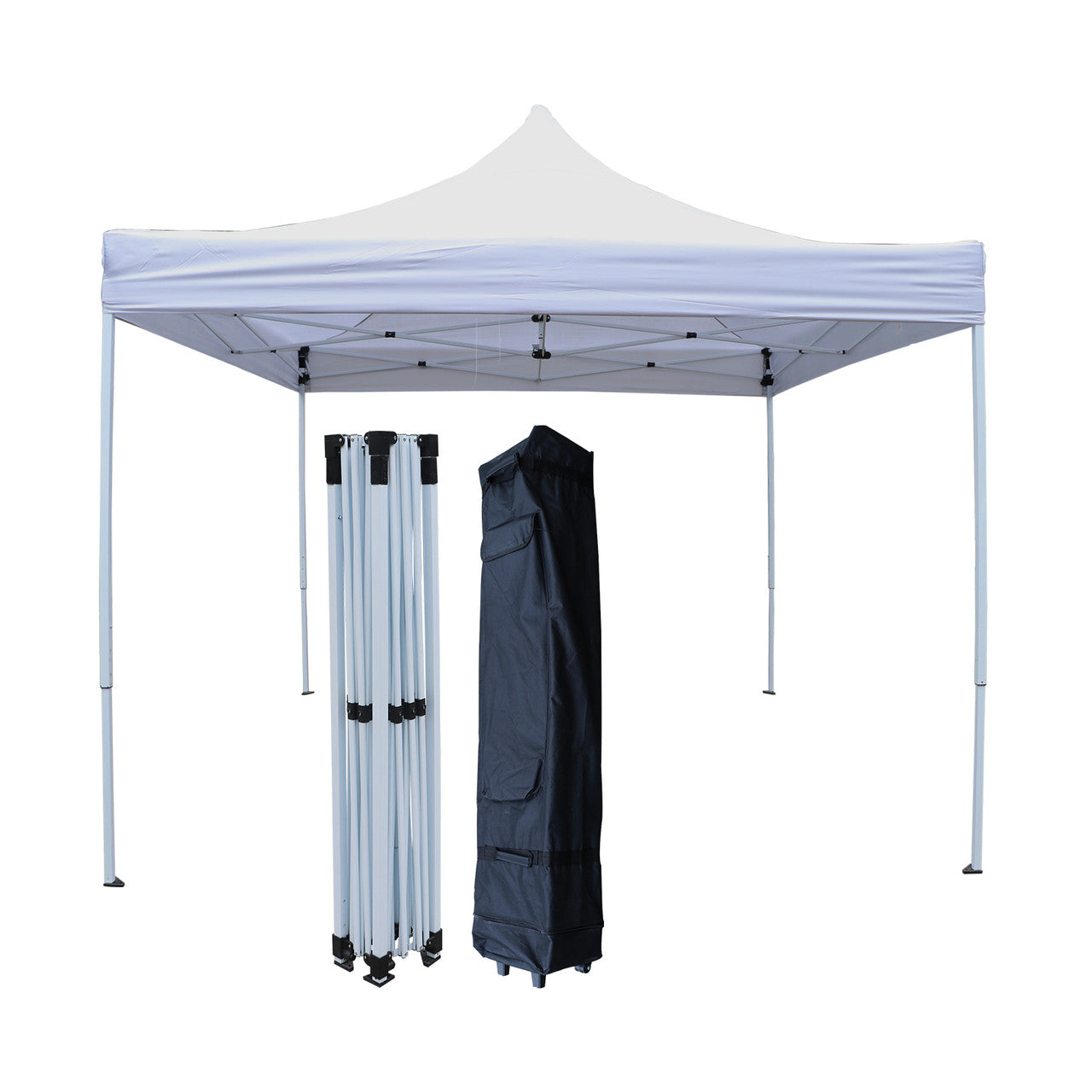 White 10x10 Ft Heavy Duty Canopy Tent L93150
