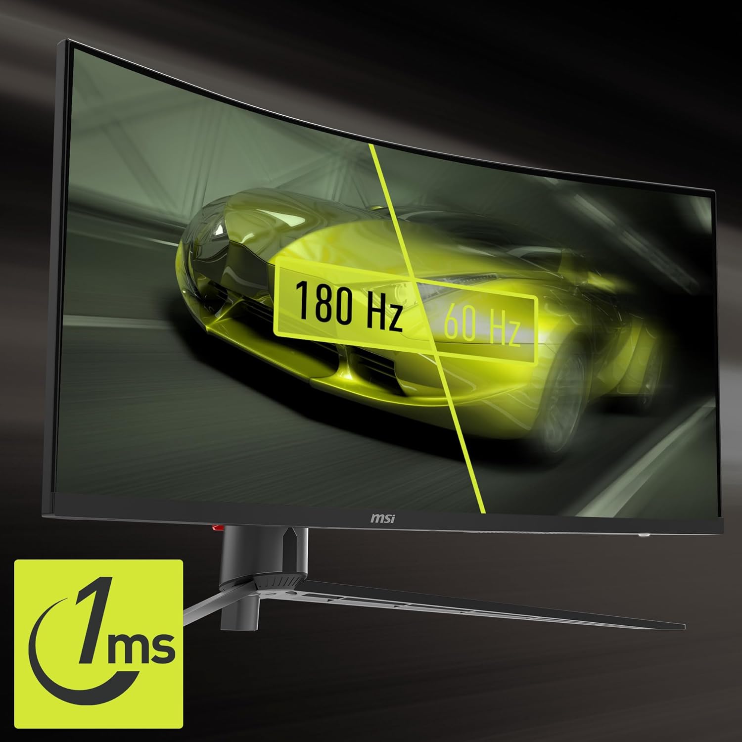 34-inch UWQHD 3440 x 1440 180Hz 1ms Black Computer Monitor H89742