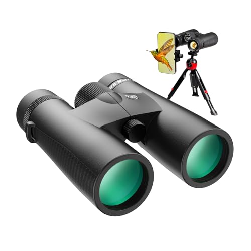 10x42 HD Binoculars with Phone Adapter and Tripod C5286