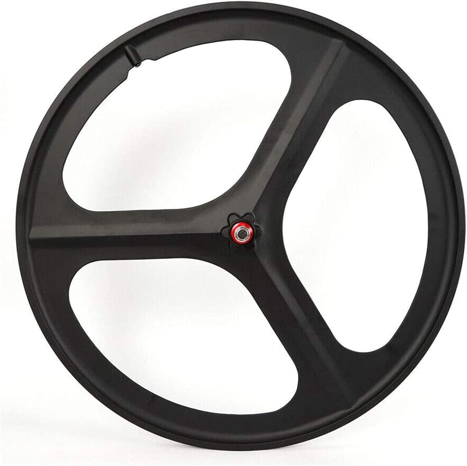 700C 3 Spoke Fixed Gear Bicycle Wheelset White S25701