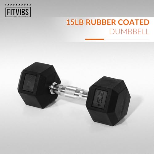 Rubber Coated Hex Dumbbells P887706