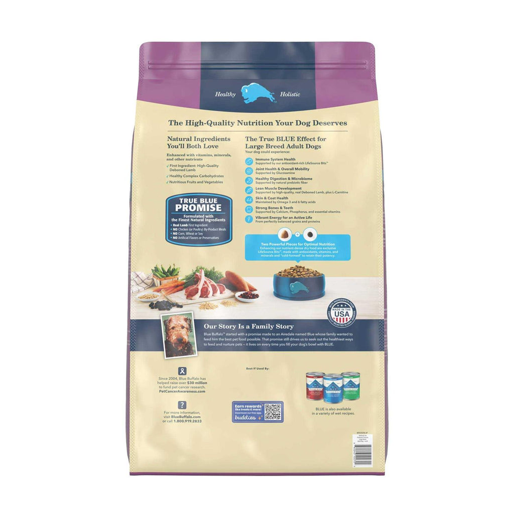 Large Breed Adult Lamb & Brown Rice Recipe Dry Dog Food Y657632