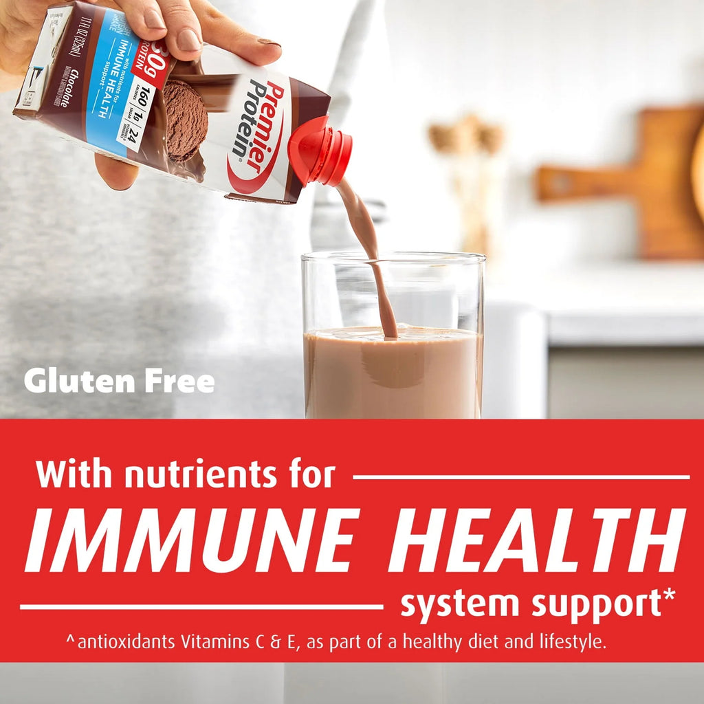 Chocolate Protein Shake, 30g Protein, 11 fl oz, 12 Ct H354698
