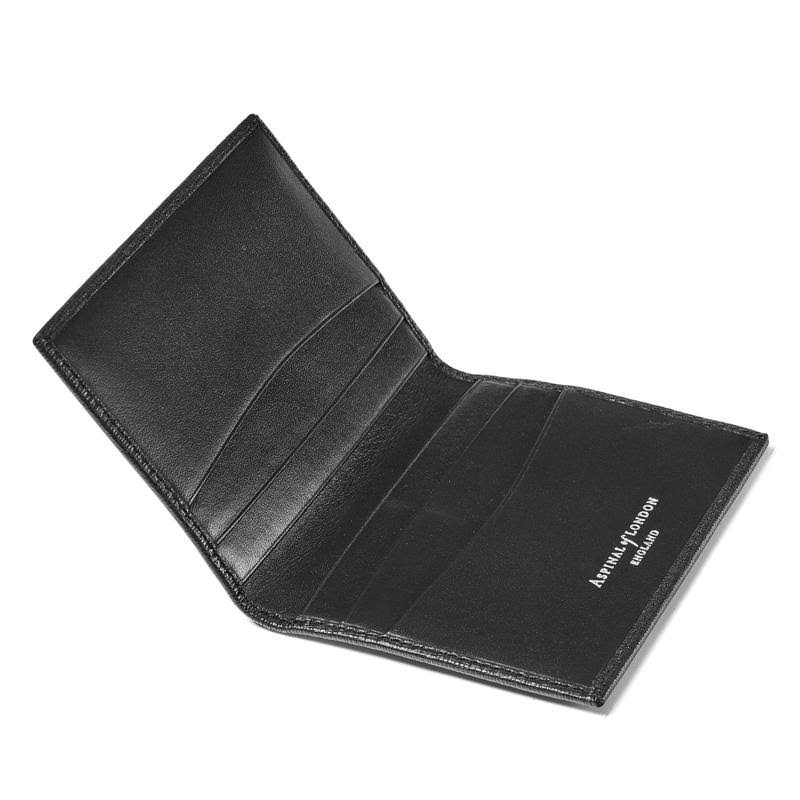 Black Double Fold Credit Card Holder Q86130