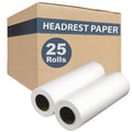 25-Pack 8.5" x 225' Premium Smooth 16 Pound Paper Disposable Paper Spool D874953