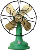 Green Plastic Oscillating Standing Fan M736779