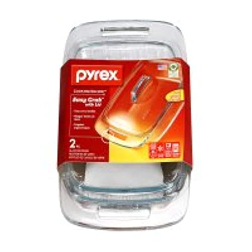 2-Qt Glass Casserole Dish with Lid J765