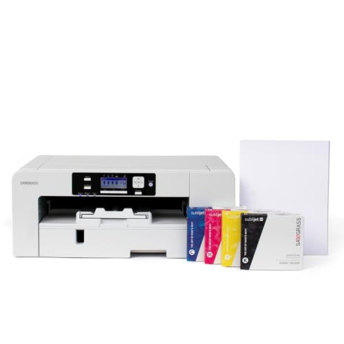 Sublimation Printer Starter Bundle with SubliJet UHD Inks and TruePix Sublimation Paper L5429