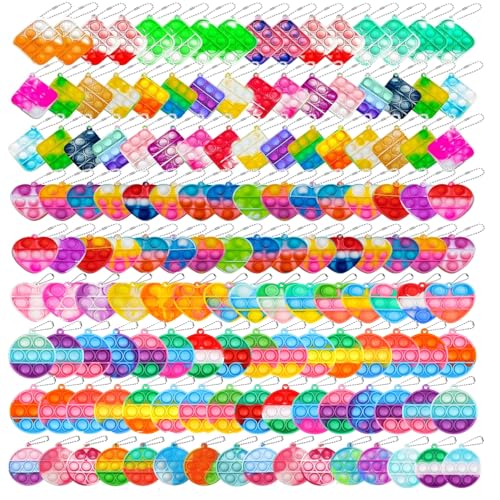 100pcs 2in Random Pop Bubble Fidget Sensory Toys F7681