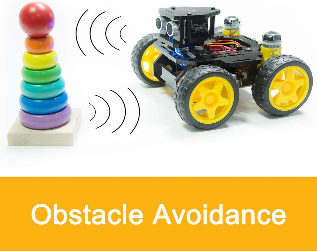 4WD Smart WiFi Robot Car Kit Compatible with Arduino UNO R3 S903338