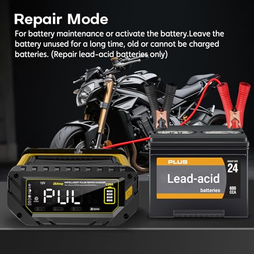 12V 24V 16-Amp Smart Battery Charger K84221