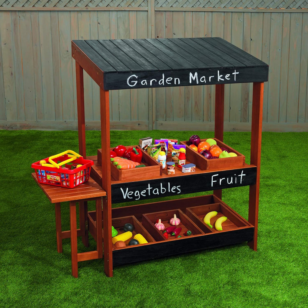 Wooden Kids Market Stand J832676