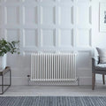 White Cast Iron Style Radiator J8950