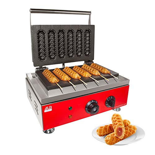 Stainless Steel Waffle Dog Maker (5 Waffles) R530114