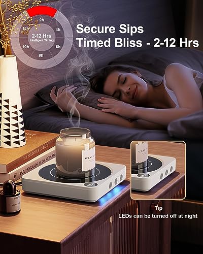 Mug Warmer with Temperature Display, Auto Shut Off P289