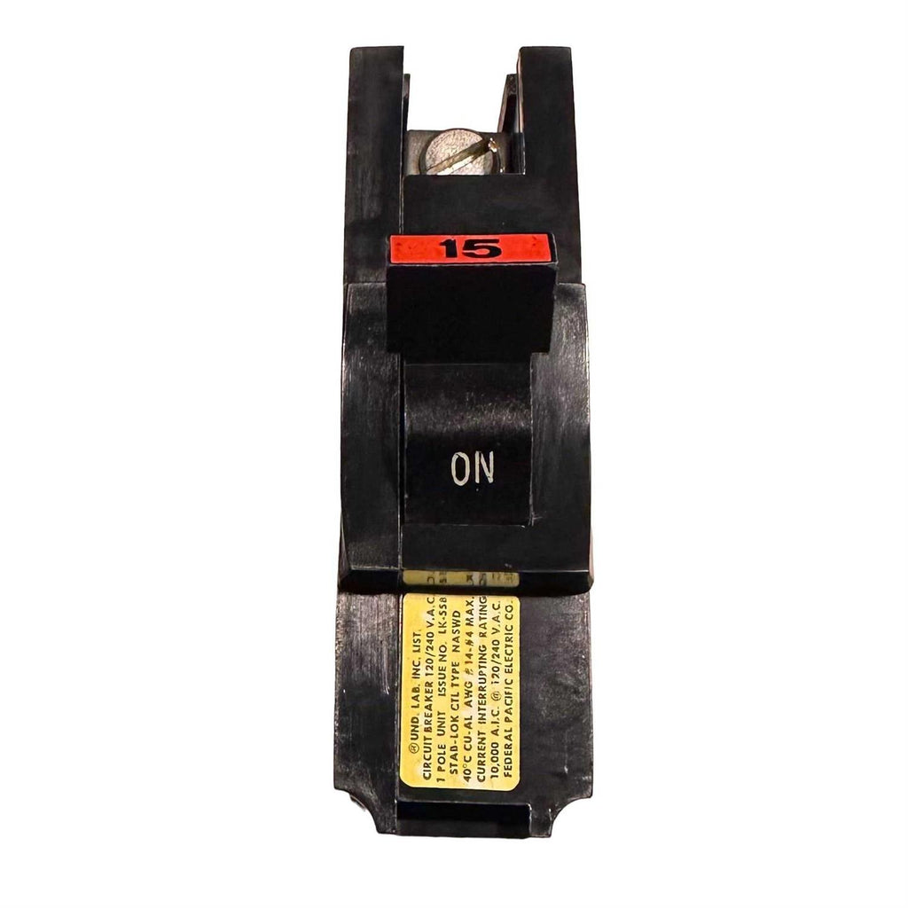 15A 120V 1P 15AMP STAB-LOK Circuit Breaker I98284