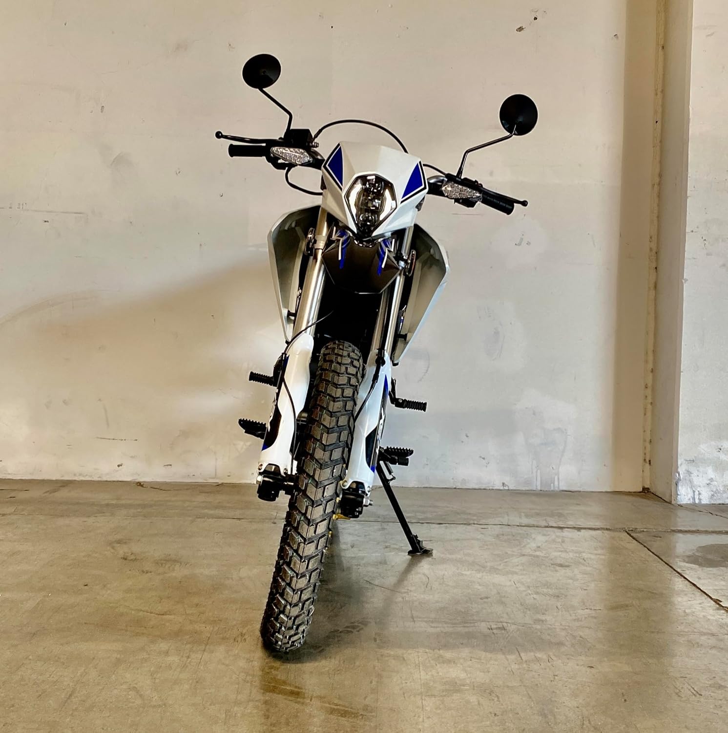 Blue 250CC Dual Sport Motorcycle I75128