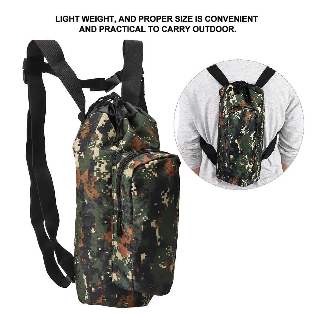 Army Green 2L Oxygen Cylinder Backpack F8057