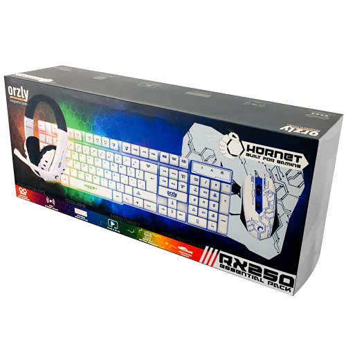 Wired LED RGB Backlight Gaming Keyboard Mouse Mouse pad Headset Bundle T1606