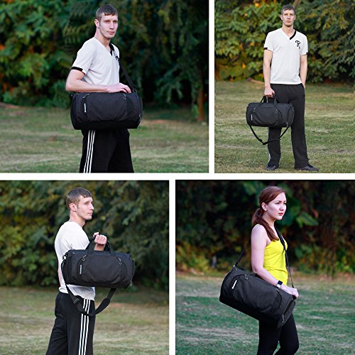 Small Duffel Bag with Shoes Compartment O885