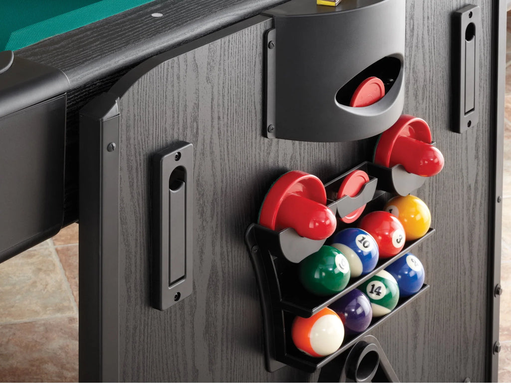 7' 2-in-1 Billiards and Air Hockey Game Table B200726