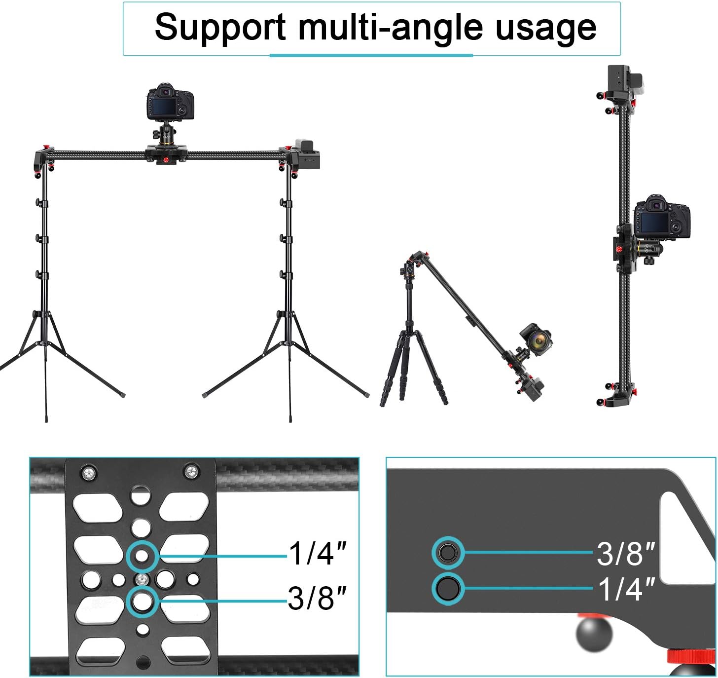 31 APP Control Carbon Fiber Camera Slider S972823