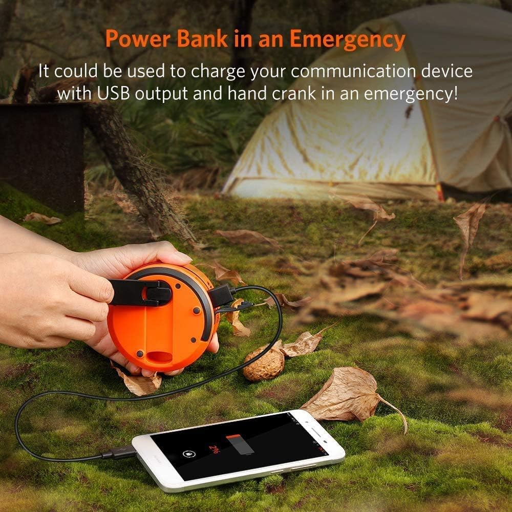LED Camping Lantern Rechargeable Collapsible Flashlight M4057
