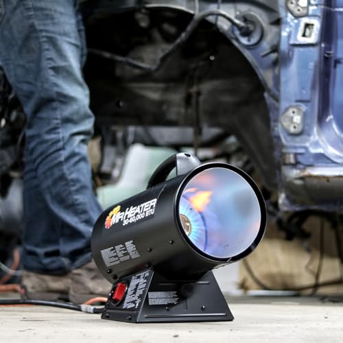 60,000 BTU Portable Propane Forced Air Heater S854874