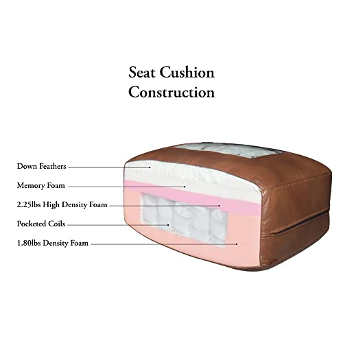 Cognac Top Grain Leather Chair R2981