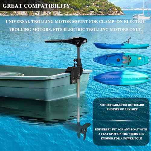 Universal Transom Trolling Motor Mount for Kayaks S66076