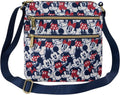 Navy Nylon Crossbody Purse A63874