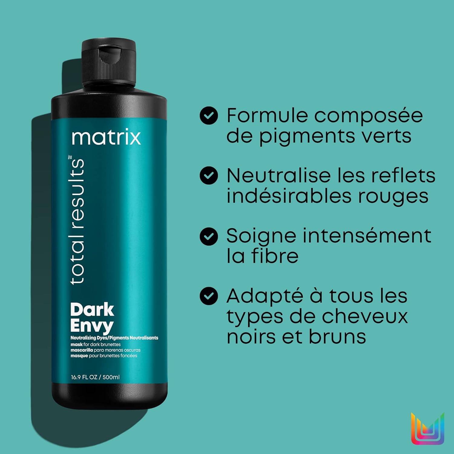 Dark Envy Red Neutralization Toning Hair Mask, 16.9 Fl. Oz. V309