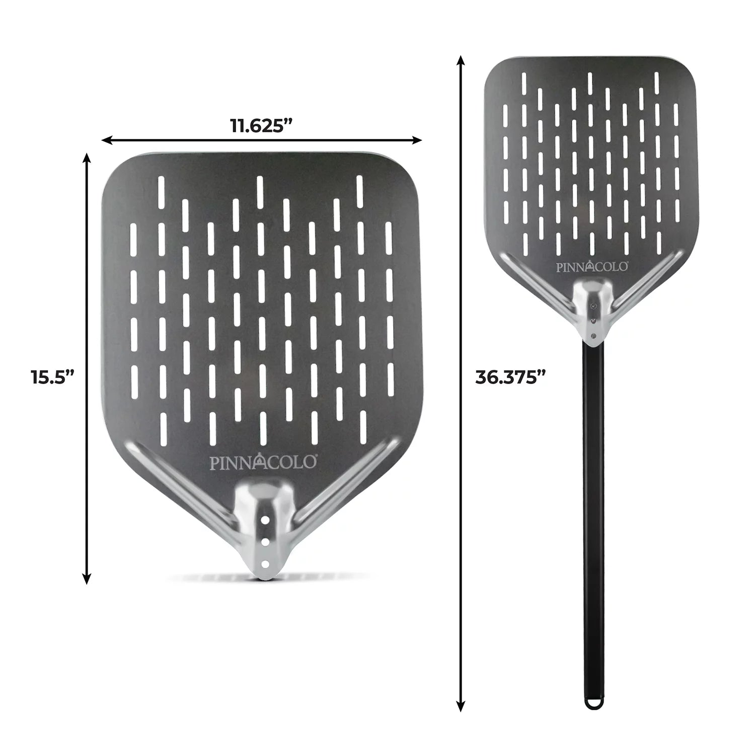 12 Perforated Pizza Peel W10915