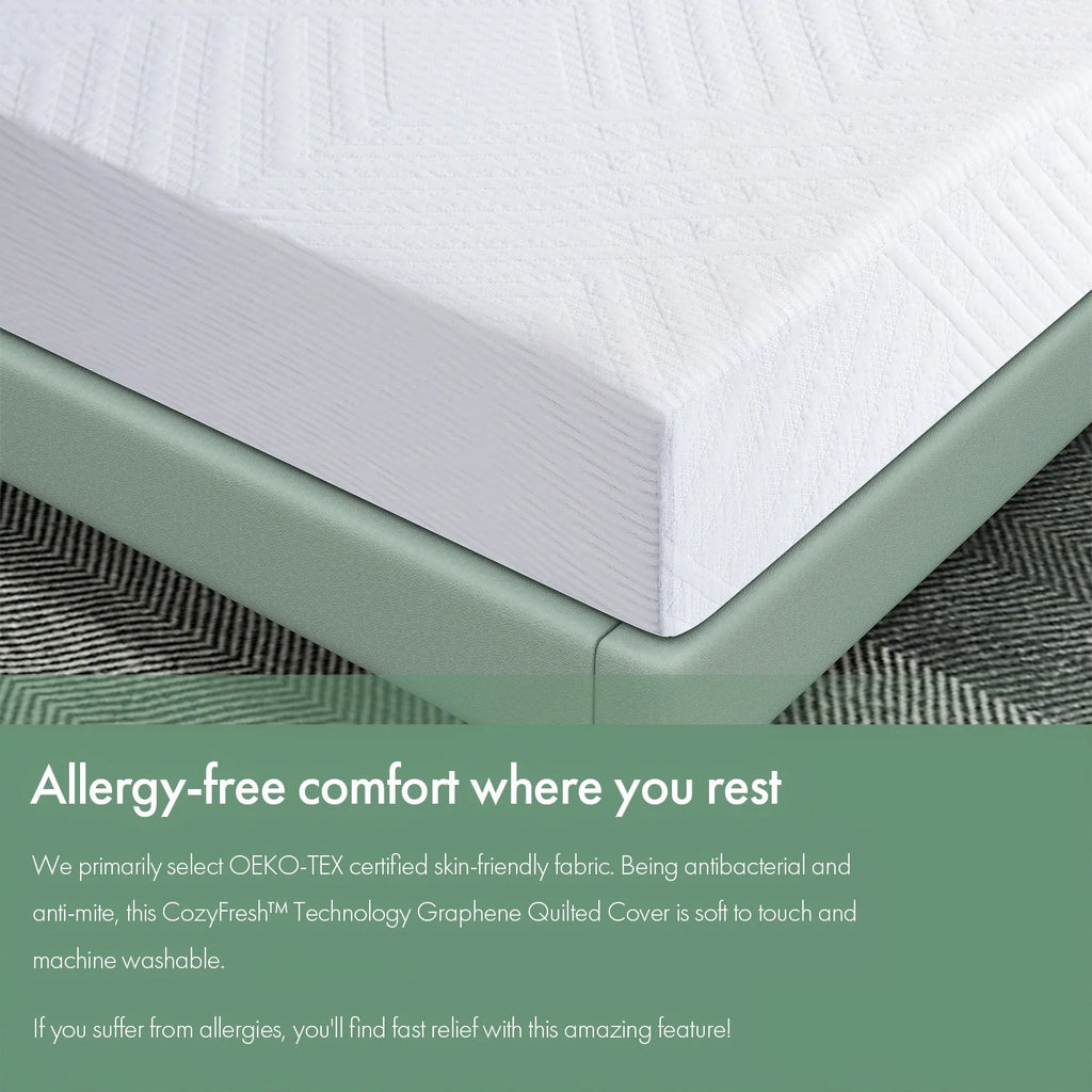 10" Cooling Gel Memory Foam Queen Mattress L50246