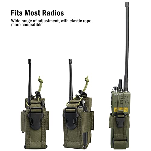 MOLLE Radio Pouch Universal Walkie Talkie Holster L1623