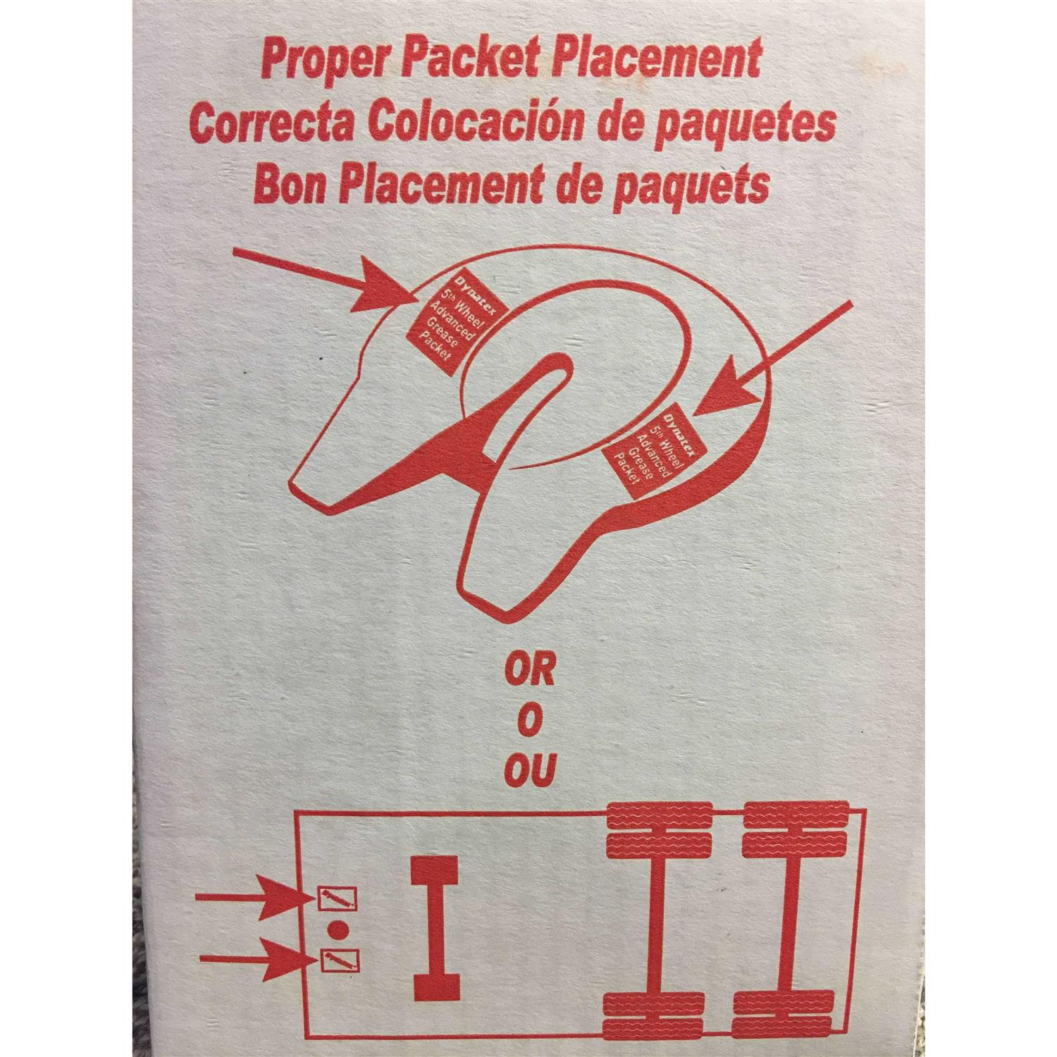 60 Packets Grease Z52583