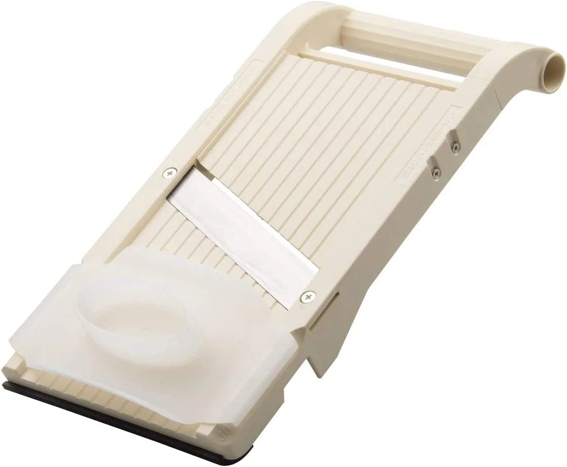 Beige Mandoline Slicer with Stainless Steel Blade H818