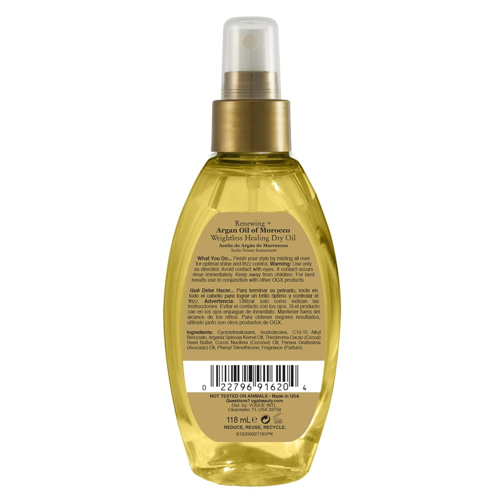 Weightless Healing Dry Oil Spray, 4 Fl Oz Y50172