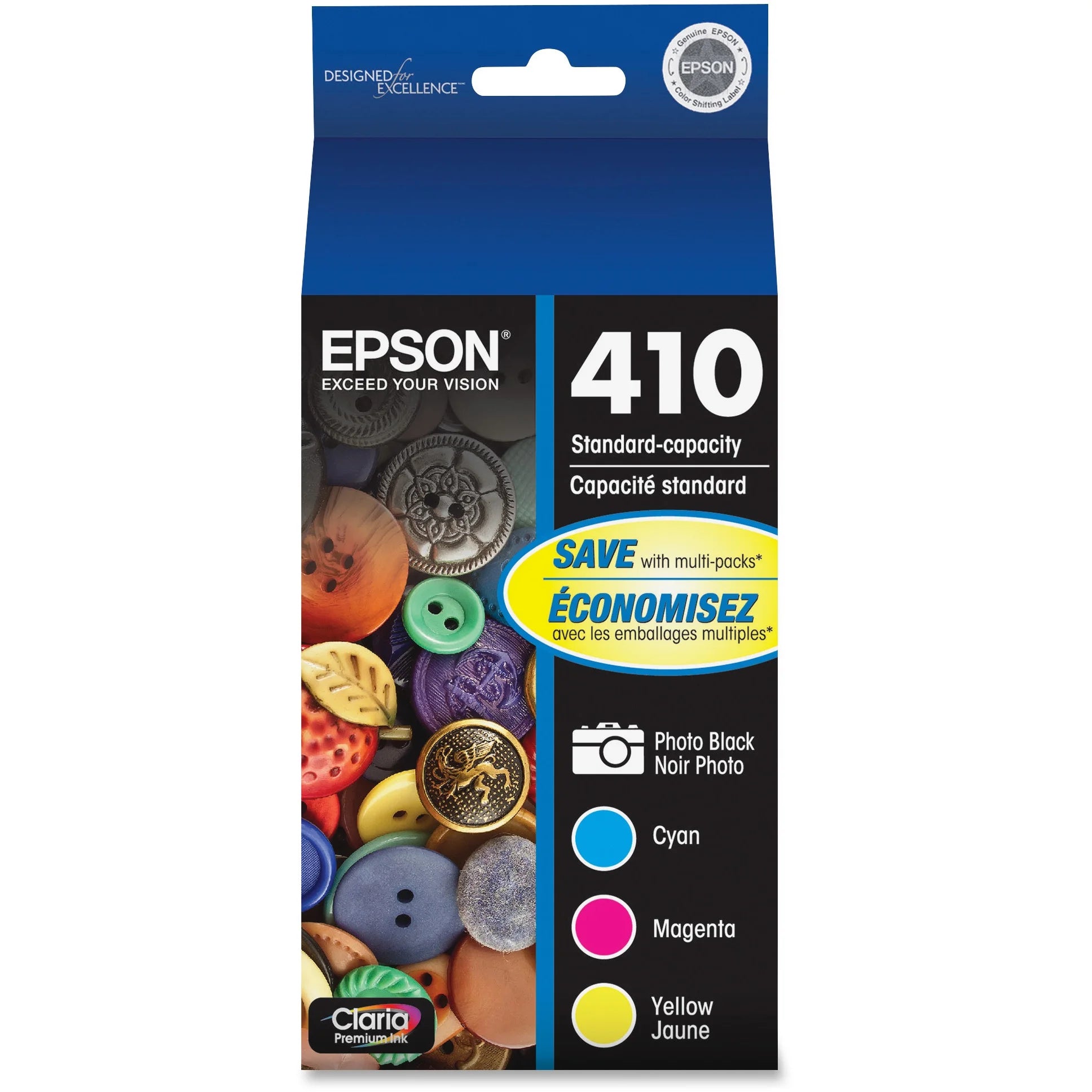Ink Standard Capacity Photo Black & Color Combo Pack H674