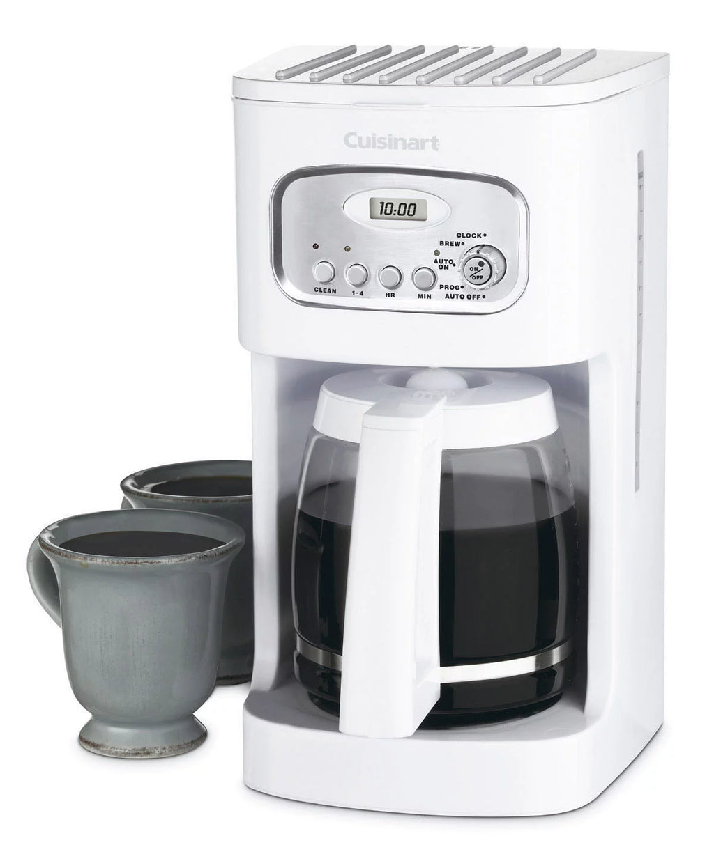White 12 Cup Programmable Coffeemaker I272815