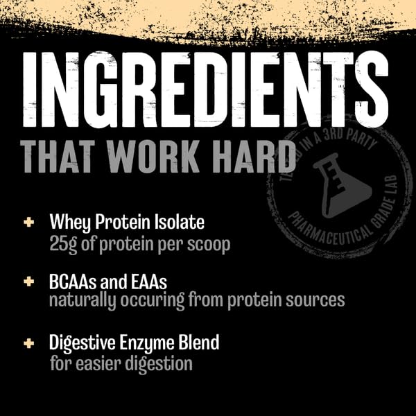 Cookies & Cream 4 lbs Whey Isolate Protein Powder C36790